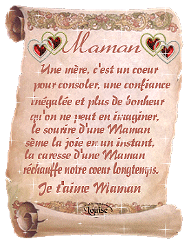 c'est pour ma mere