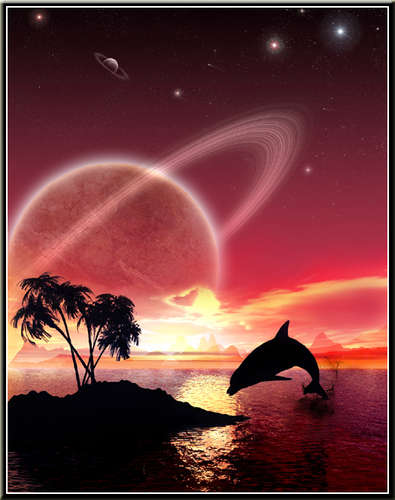 coucher du soleil